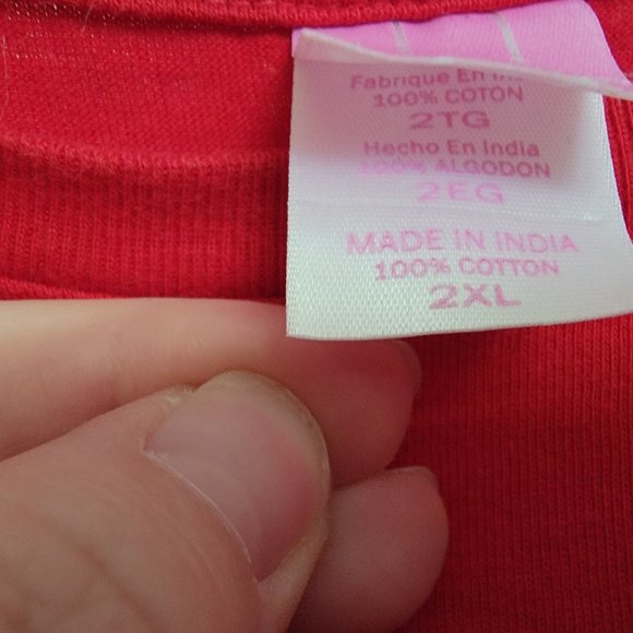 Woman's Hershey's Kisses Tshirt 2X EUC - Picture 3 of 4